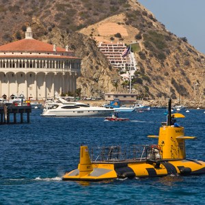 a small boat in a large body of water