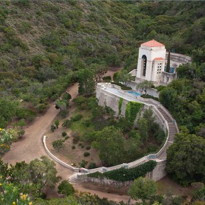 a view of a mountain road