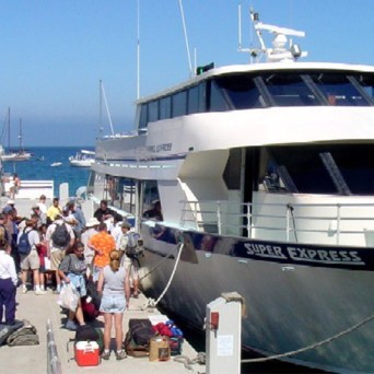 a group of people on a boat