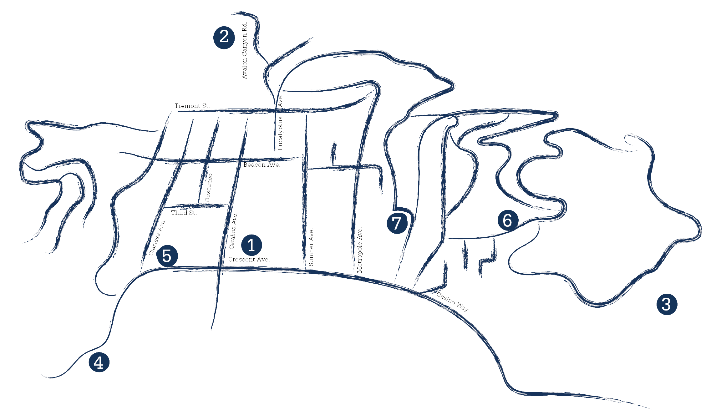 Adventurer Map – Wewbsite A map of the Adventure itinerary.
