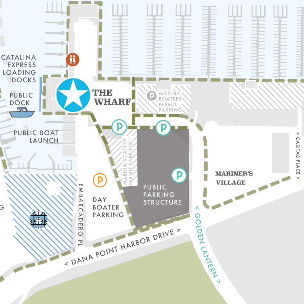 Dana Point Parking Map