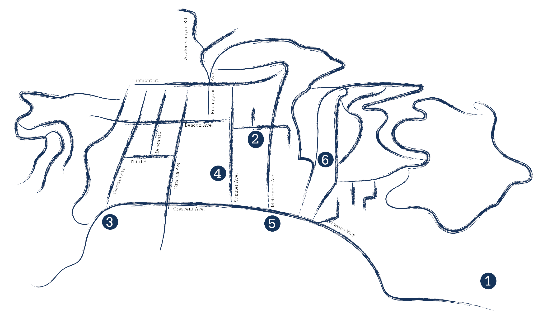 Luxury Map – website A map of the Luxury itinerary.