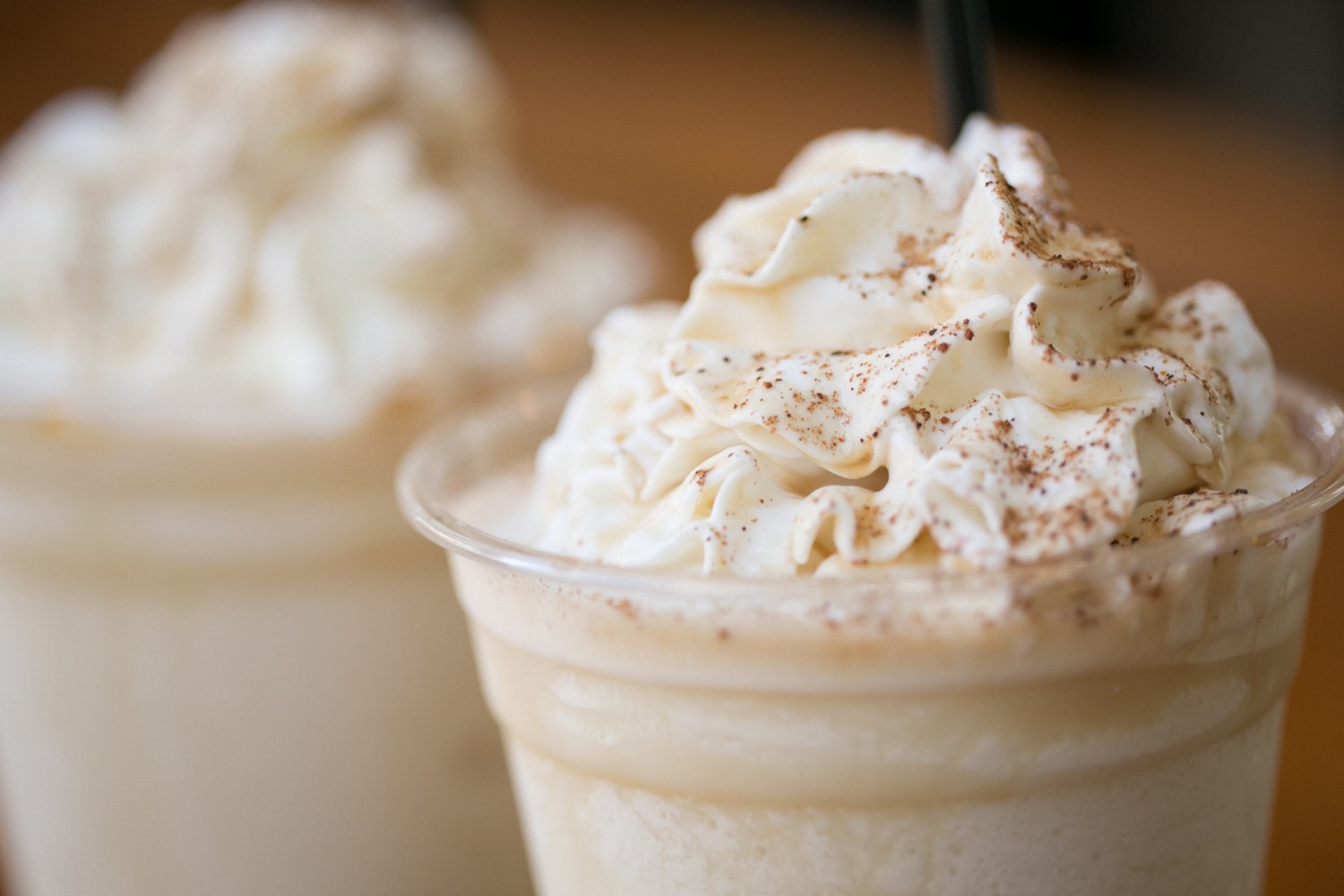 A close-up of the Buffalo Milk cocktail from Harbor Sands in Two Harbors.